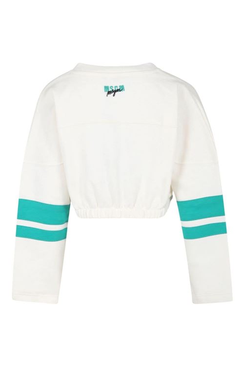 CROPPED SWEATSHIRT GIRL MSGM Kids | F4MSJGSW219013